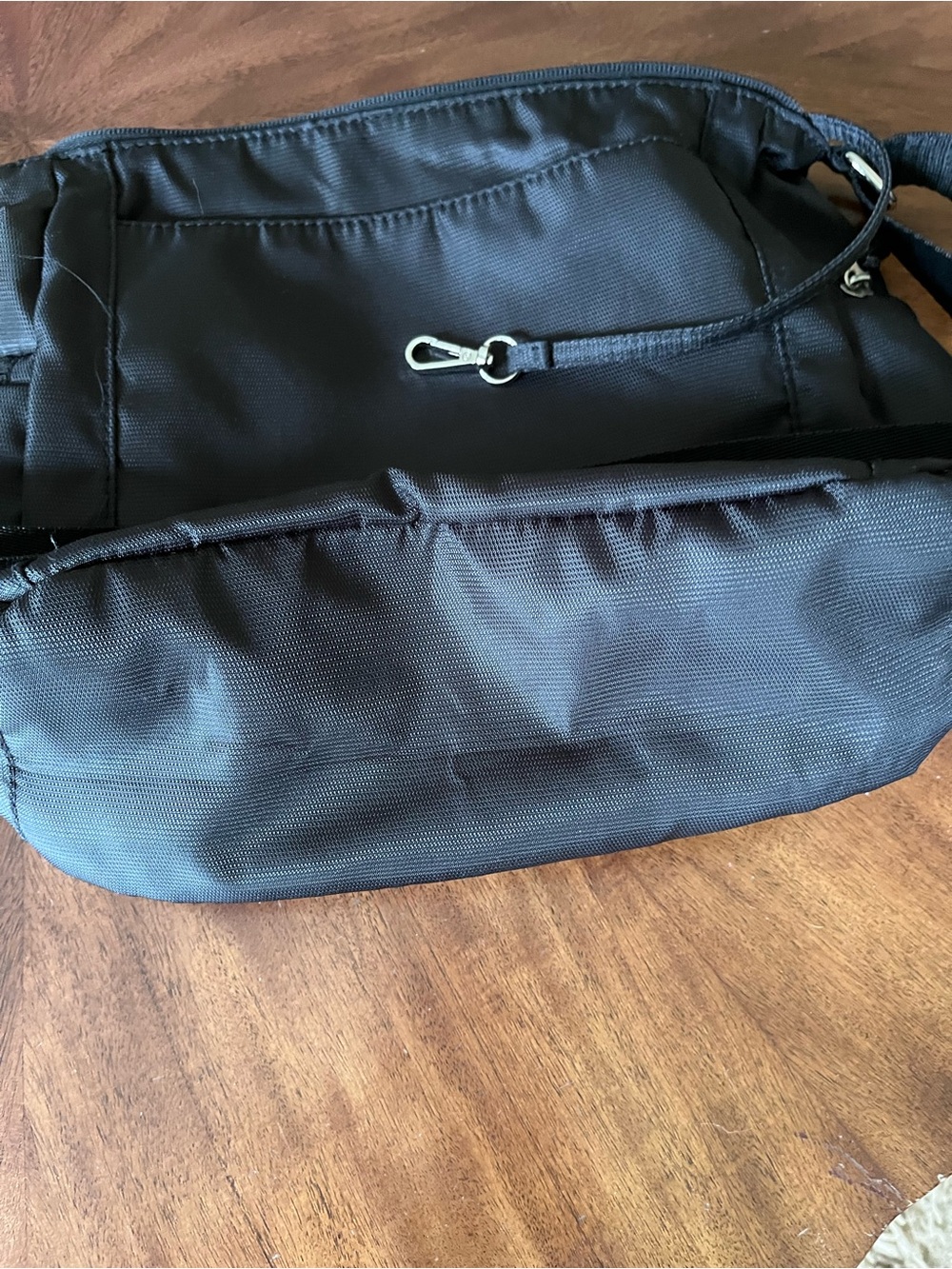 E.T.A. Black Crossbody Bag - Picture 2 of 4